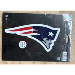 NFL NEW ENGLAND PATRIOTS Die-Cut Magnet Indoor Outdoor